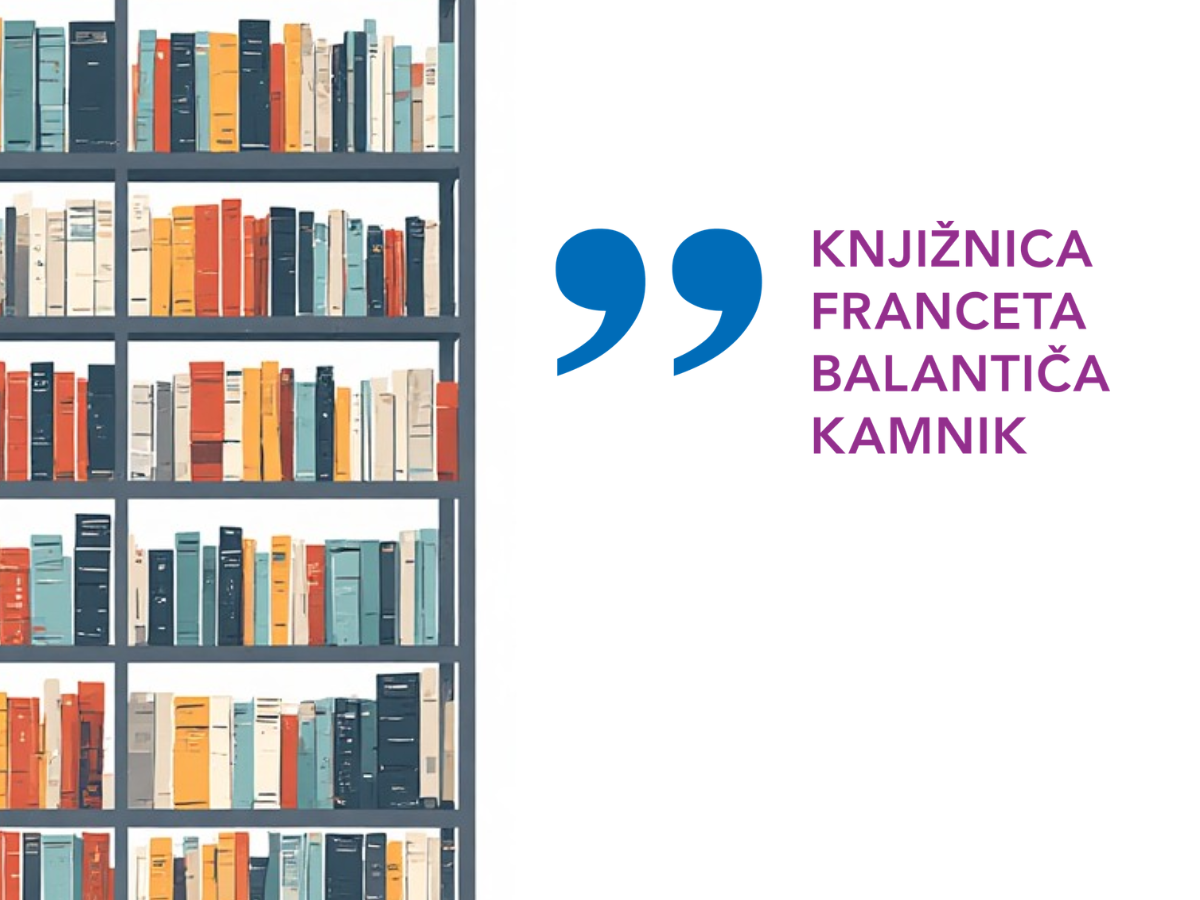 Javni razpis za delovno mesto direktorja Knjižnice Franceta Balantiča Kamnik (m/ž)