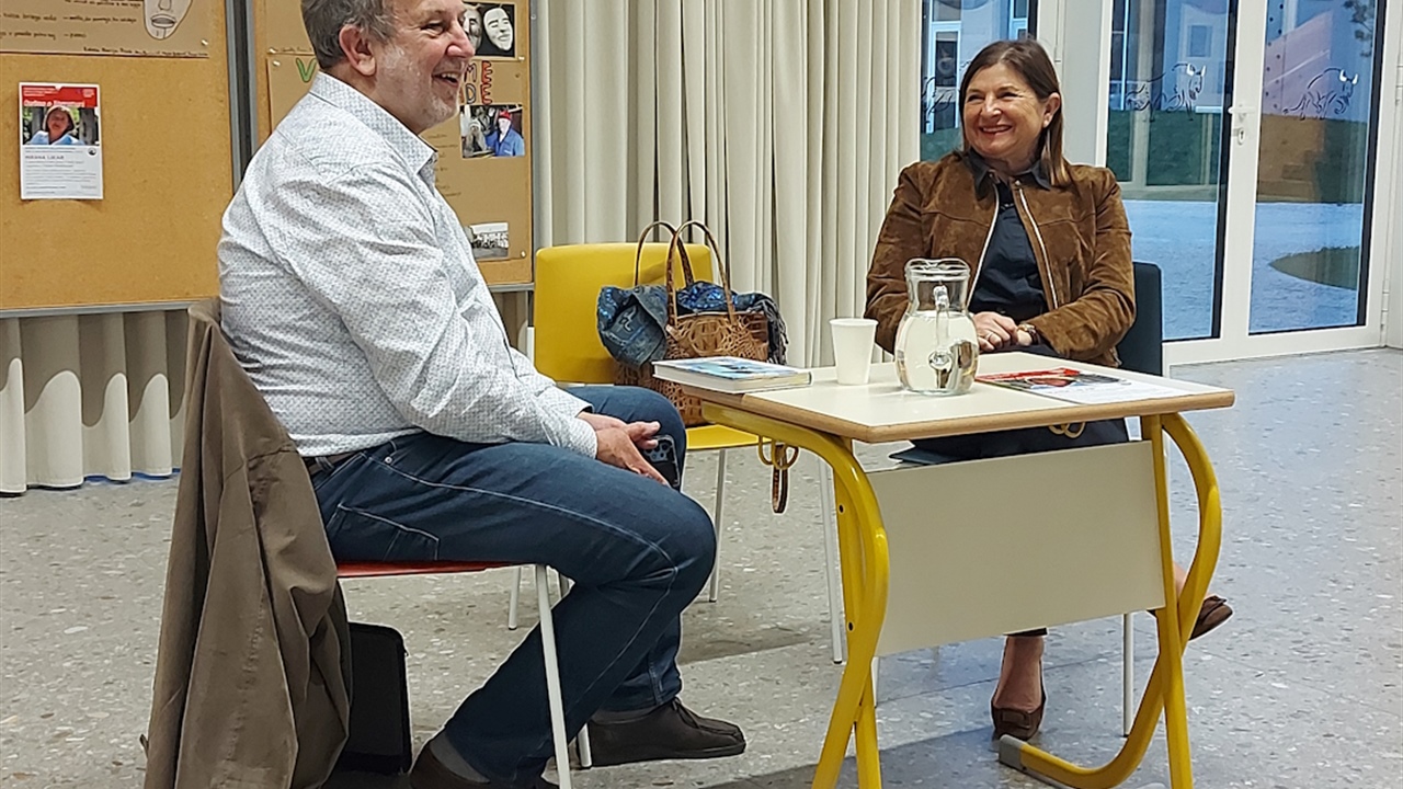 Osebno o literaturi z Mirano Likar in Vladom Motnikarjem