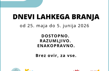 Dnevi lahkega branja od 25. maja do 5. junija 2026