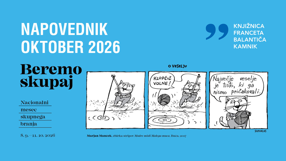 Napovednik | Dogodki v oktobru 2026