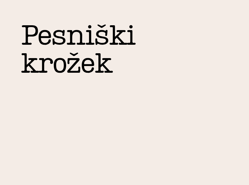 Nova sezona pesniškega krožka