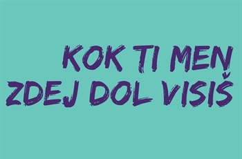 Branje je iskanje: Kok ti men zdej dol visiš