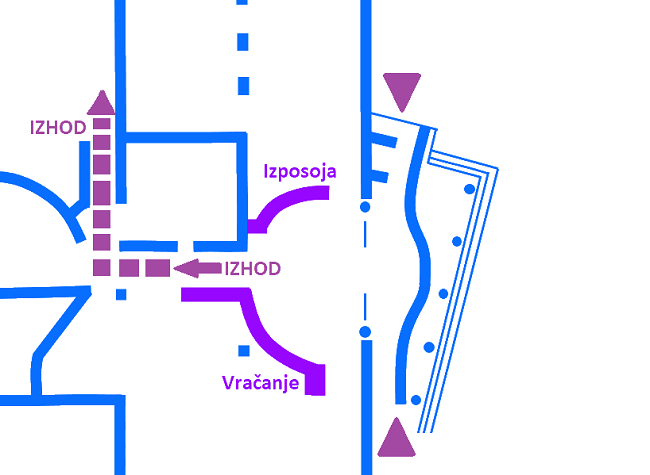 OBVESTILI: Spremenjen režim gibanja v knjižnici | Kaj, če zbolim in imam izposojeno gradivo?